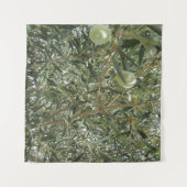 Tenture Feuilles d'oliviers (Devant (Horizontal))