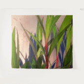 Tenture Feuilles et ombres (Devant (Horizontal))