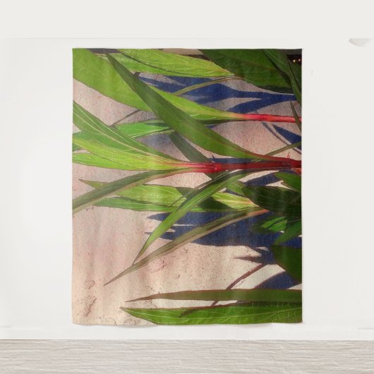 Tenture Feuilles et ombres (Devant)