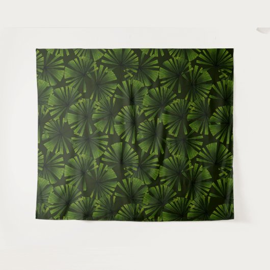 Tenture Feuilles Palm (Devant (Horizontal))