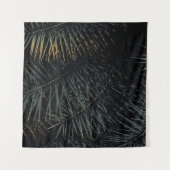 TENTURE FEUILLES PLANTES BROWN ET VERTS (Devant (Horizontal))