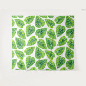 Tenture Feuilles tropicaux (Devant (Horizontal))