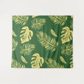 Tenture Feuilles tropicaux 19 (Devant (Horizontal))