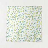 Tenture Feuilles (Vertes) (Devant (Horizontal))