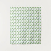 Tenture Feuilles vertes succulentes modernes et amicales s (Devant)
