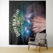 Tenture Feux d'artifice Nouvel An Fond de studio photo Ble (En situation)