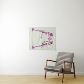 Tenture Feux de circulation amusants (En situation (horizontale))