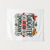 Tenture Fier fille d'un immigrant mexicain (Devant (Horizontal))