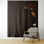 Tenture figdewdrop Watch the Stars Extra large Tapestry (En situation)