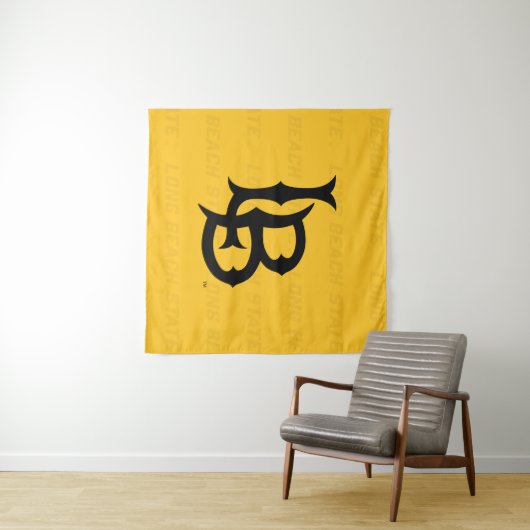 Tenture Filigrane de Long Beach State (En situation (horizontale))