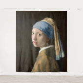 Tenture Fille avec une perle (Devant)