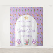 Tenture Fille d'anniversaire (Devant)