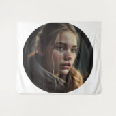 Tenture Fille de cercle (Devant (Horizontal))