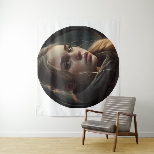 Tenture Fille de cercle (En situation)