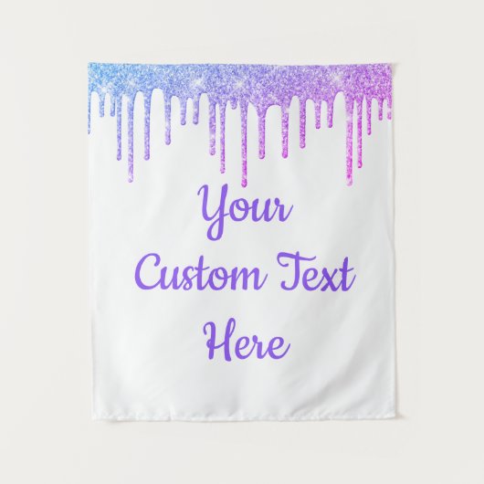 Tenture Fille Parties scintillant Anniversaire de la fête  (Devant)