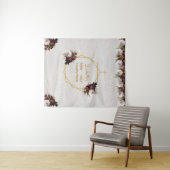 Tenture Fille Première Communion Arrière-plan Marbre Bourg (En situation (horizontale))