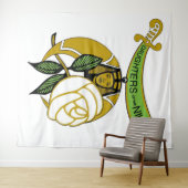 Tenture Filles du Nil (En situation (horizontale))