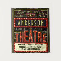 Film Theatre Marquee Home Cinéma | Nom personnalis