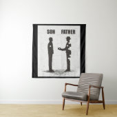 Tenture Fils et père (En situation)