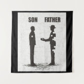 Tenture Fils et père (Devant)