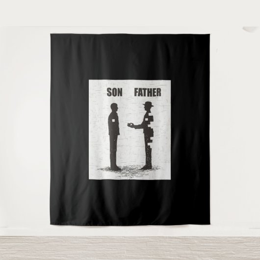 Tenture Fils et père (Devant)