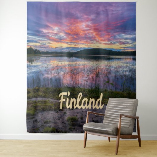 Tenture Finlande Helsinki Europe du Nord (En situation)