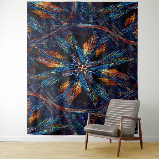 Tenture Fire Flowers..... (En situation)