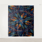 Tenture Fire Flowers..... (Devant)