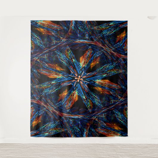 Tenture Fire Flowers..... (Devant)