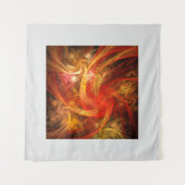 Tenture Firestorm Nova Art Abstrait (Devant (Horizontal))