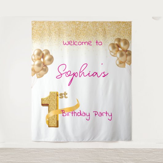 Tenture First Birthday Tapestry (Devant)