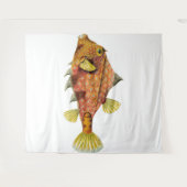 Tenture Fishey Fishey Tapestry (Devant (Horizontal))