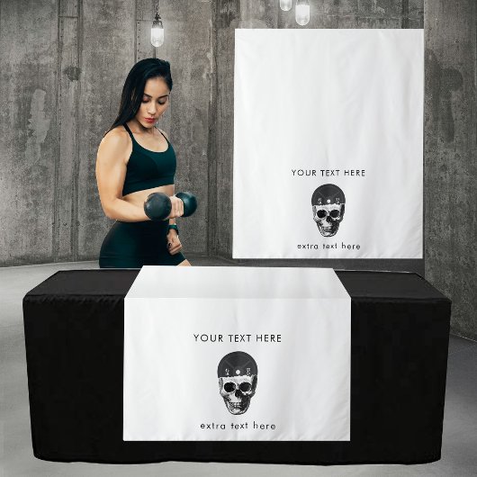 Tenture Fitness Pop Up Shop Table Runner S'inscrire Affair