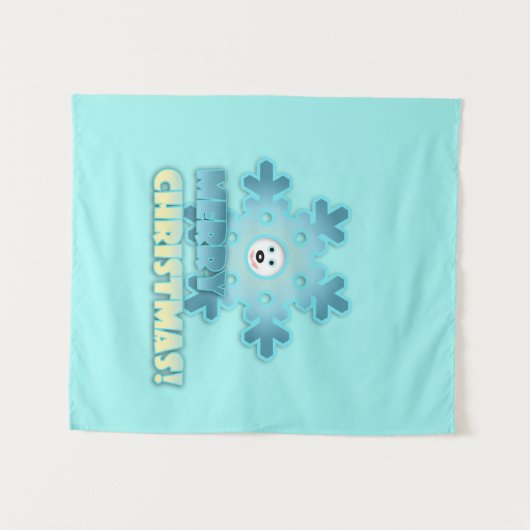 Tenture Flacon de Noël (Devant (Horizontal))