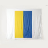 Tenture Flag of Ukraine Button (Devant (Horizontal))