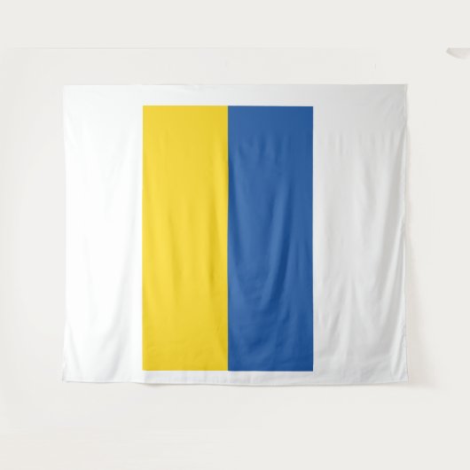 Tenture Flag of Ukraine Button (Devant (Horizontal))