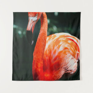Tenture Flamant rose