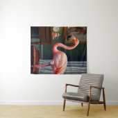 Tenture Flamant rose Cozy Corner (En situation (horizontale))