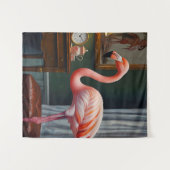 Tenture Flamant rose Cozy Corner (Devant (Horizontal))