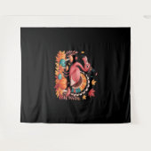 Tenture Flamant rose Turquie mignonne Flamant rose Turquie (Devant (Horizontal))