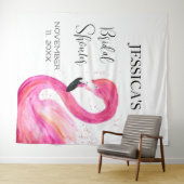 Tenture Flamingo rose Eté Mariage Animal Oiseau (En situation (horizontale))