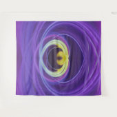 Tenture flamme violette (Devant (Horizontal))