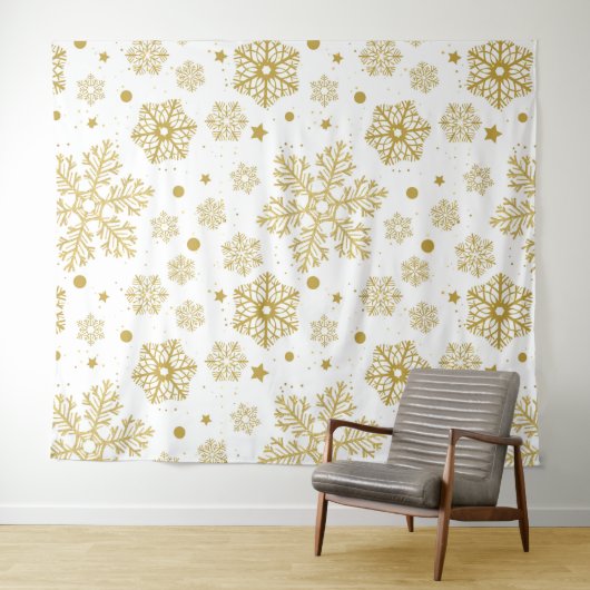 Tenture Flèche dorée (En situation (horizontale))