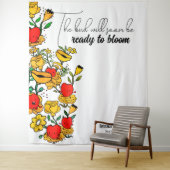 Tenture Fleur Blomming (En situation)