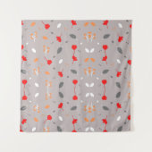 Tenture Fleur chic moderne (Devant)