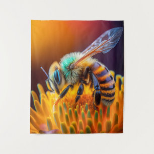 Tenture Fleur d'abeille Calme Nature Tranquille Saison pai