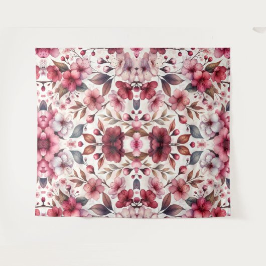 Tenture Fleur de cerise (Devant (Horizontal))