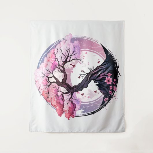 Tenture Fleur de cerise (Devant)