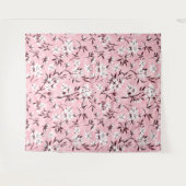 Tenture Fleur de cerisier blanc (Devant (Horizontal))