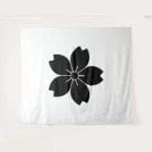 Tenture Fleur de cerisier sauvage (Devant (Horizontal))